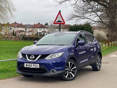Used Nissan Qashqai Tekna 110 HP (80 kW) 2016 Blue SUV