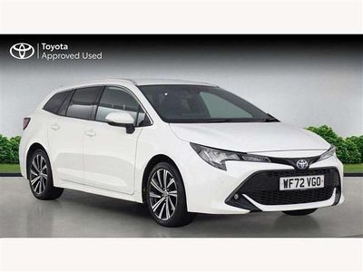 White Used 2022 Toyota Corolla Design Estate | £19,395 (Fair price)