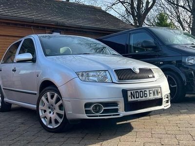 Used Skoda Fabia vRS 2006 Silver Hatchback