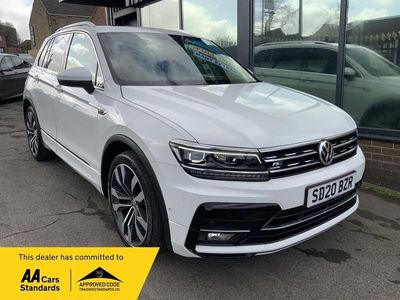 Used VW Tiguan SEL 150 HP (110 kW) 2020 White SUV