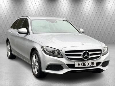 Silver Used 2016 Mercedes C200 Executive Estate | £7,945 (Good price)