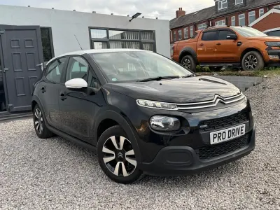 Used Citroën C3 Feel 67 HP (49 kW) 2017 Black Hatchback
