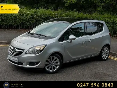 Used Vauxhall Meriva 120 HP (88 kW) 2014 Silver MPV