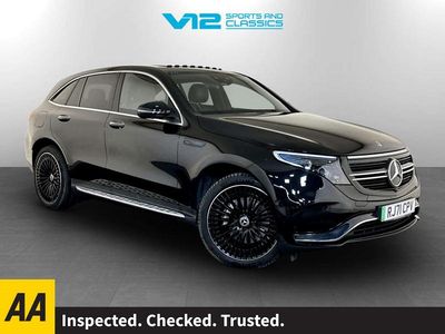 Used Mercedes EQC400 AMG line 300 kW (408 HP) 2021 Black SUV