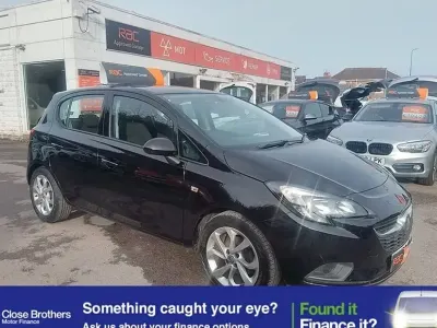 Used Vauxhall Corsa 90 HP (66 kW) 2019 Black Hatchback