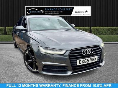 Used Audi A6 Black Edition 190 HP (139 kW) 2015 Grey Sedan