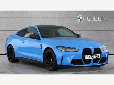 Blue Used 2022 BMW M4 Competition Edition Coupe | £54,490 (Expensive)