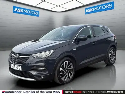 Used Vauxhall Grandland X Elite 130 HP (95 kW) 2019 Grey SUV