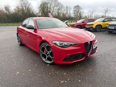 Red Used 2023 Alfa Romeo Giulia Veloce Sedan | £31,995 (Fair price)
