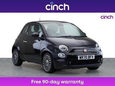Black Used 2020 Fiat 500 Launch Edition Hatchback | £8,999 (Fair price)