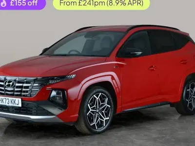 Usado Hyundai Tucson N Line 150 CV (110 kW) 2024 Rojo SUV
