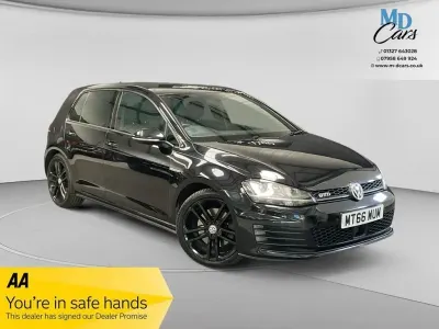Used VW Golf VII GTD 2016 Black Hatchback