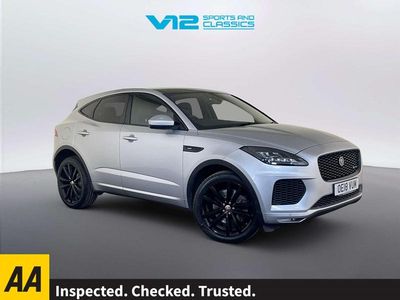 Used Jaguar E-Pace R-Dynamic 300 HP (220 kW) 2018 Silver SUV