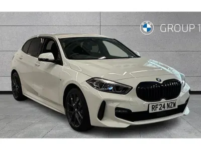 Used BMW 118 M Sport 136 HP (100 kW) 2024 White Hatchback