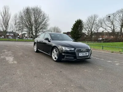 Used Audi A4 S-Line 190 HP (139 kW) 2016 Black Sedan