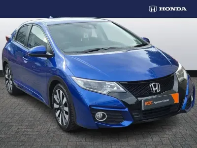Used Honda Civic SE Plus 98 HP (72 kW) 2016 Blue Hatchback