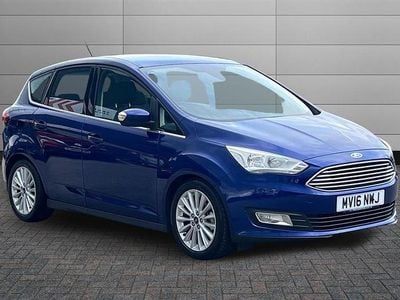 Used Ford C-MAX Titanium 120 HP (88 kW) 2016 Blue MPV