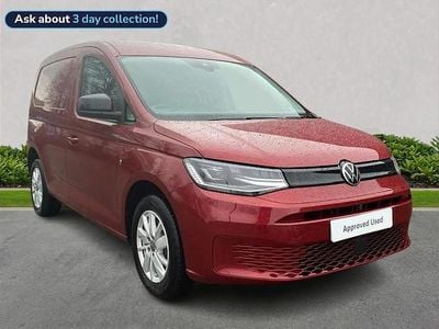Used VW Caddy Pro 122 HP (89 kW) 2025 Red MPV