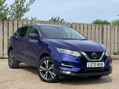Second-hand Nissan Qashqai N-Connecta 140 CP (102 kW) 2021 Albastru SUV