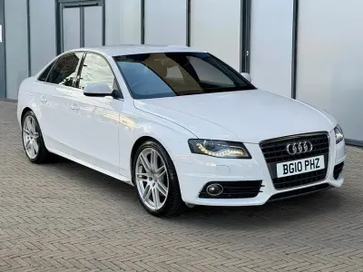 Used Audi A4 S-Line 2010 White Sedan