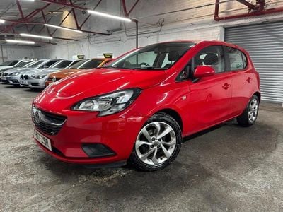 Used Vauxhall Corsa 75 HP (55 kW) 2017 Red Hatchback