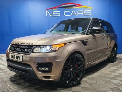 Brown Used 2017 Land Rover Range Rover Sport Autobiography Dynamic SUV | £19,449 (Fair price)