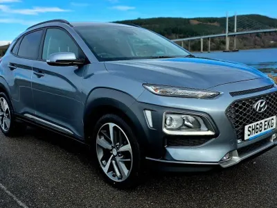 Used Hyundai Kona Premium 120 HP (88 kW) 2018 Silver SUV