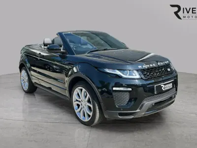 Used Land Rover Range Rover evoque HSE Dynamic 240 HP (176 kW) 2018 Black Cabriolet