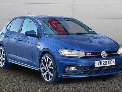 Begagnad VW Polo GTI 200 HK (147 kW) 2020 Blå Halvkombi