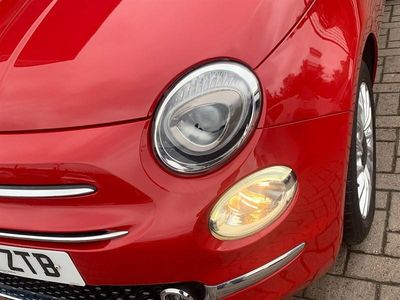 Red Used 2019 Fiat 500 Lounge Hatchback | £8,199 (Fair price)