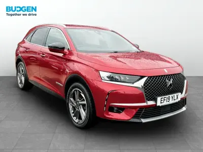 Used DS Automobiles DS7 Crossback Prestige 130 HP (95 kW) 2019 Red SUV