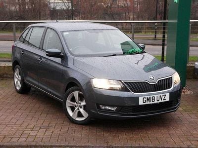 Quartz grey metallic Used 2018 Skoda Rapid Hatchback | £8,295