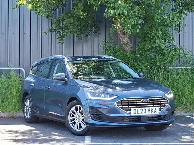 Used Ford Focus Titanium 125 HP (91 kW) 2023 Blue Estate