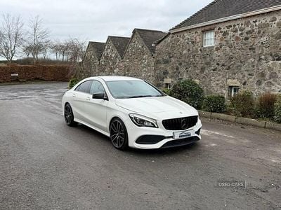 Used Mercedes CLA220 AMG line 2017 White Sedan