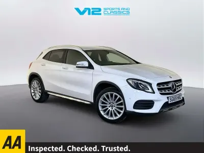 Used Mercedes GLA200 AMG line 156 HP (114 kW) 2019 White SUV