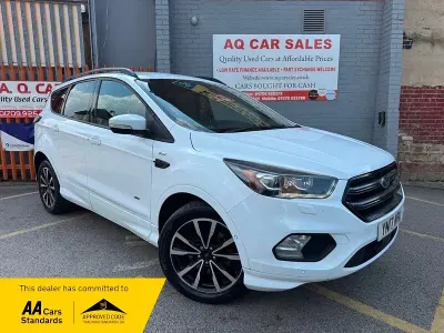 Used Ford Kuga ST-Line 180 HP (132 kW) 2017 White SUV
