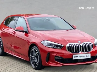 Used BMW 118 M Sport 134 HP (98 kW) 2024 Red Hatchback