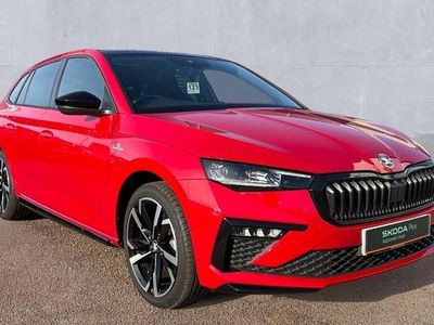 Red Used 2025 Skoda Scala Monte Carlo Hatchback | £20,170 (A bit pricey)