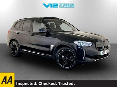 Black Used 2021 BMW iX3 Impressive SUV | £20,195 (Fair price)