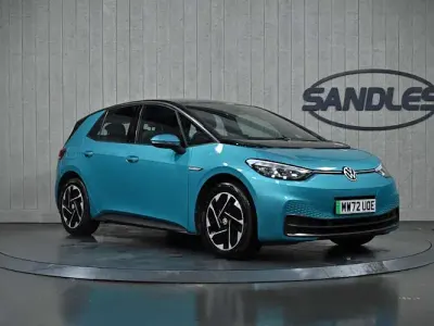 Used VW ID.3 Pro 150 kW (204 HP) 2022 Blue Hatchback