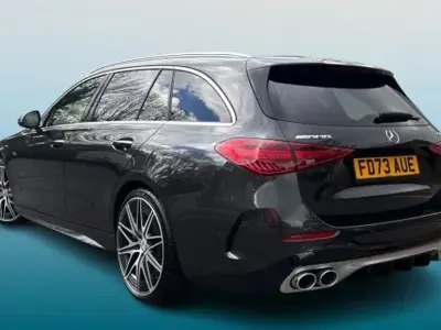 Used Mercedes C220 Premium Plus 2016 Blue Sedan