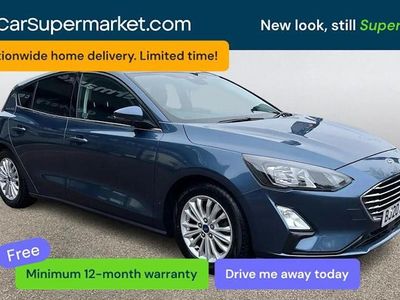 Used Ford Focus Titanium 120 HP (88 kW) 2020 Blue Hatchback