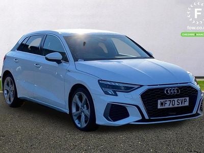 Used Audi A3 S-Line 2020 White Sedan