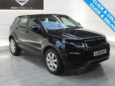 Used Land Rover Range Rover evoque SE 2018 Black Estate