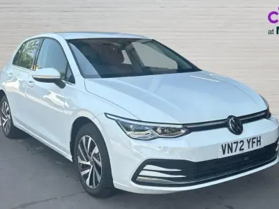 Used VW Golf VIII Style 204 HP (150 kW) 2022 White