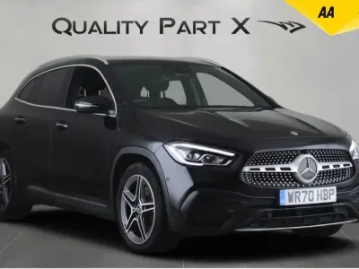 Begagnad Mercedes GLA200 AMG Line Premium 163 HK (119 kW) 2020 Svart SUV