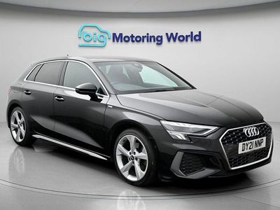 Used Audi A3 S-Line 148 HP (108 kW) 2021 Black Sedan