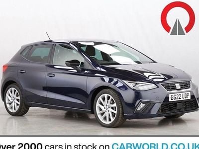 Blue Used 2022 Seat Ibiza FR Hatchback | £13,022 (Good price)