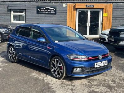 Used VW Polo GTI 200 HP (147 kW) 2020 Blue Hatchback