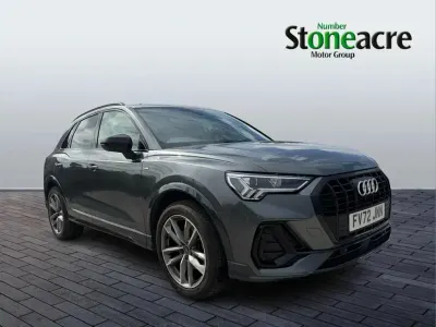 Used Audi Q3 Black Edition 150 HP (110 kW) 2022 Grey SUV